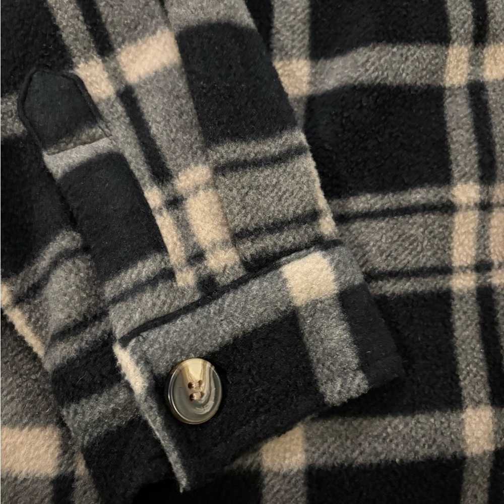 Active USA Plaid Long Sleeve Hoodie Size S - Picture 5 of 15